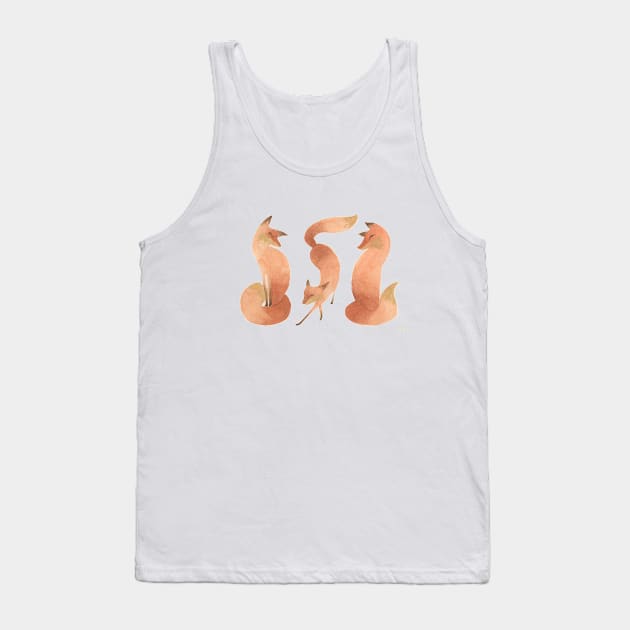 Foxy Tank Top by RachelMSilva